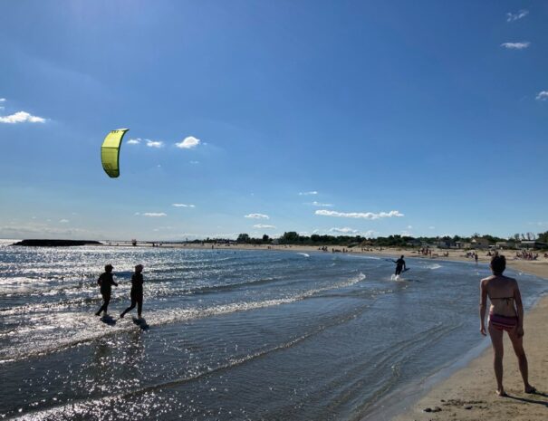 Pezenas Photo Beach Kitesurf